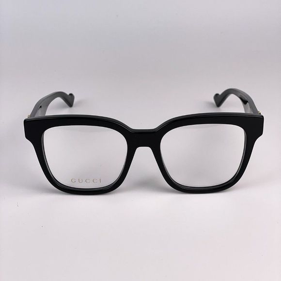 Gucci GG0958O 004 Eyeglasses Black Rectangle Unisex - Picture 5 of 10